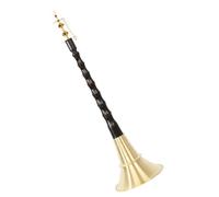 Instrument Reed Suona,Chinese Folk Wind Musical,Suona For Beginners Ebony Pole Suona Chinese Traditional Folk Woodwind Instrument Adult Suona With Accessories Suona Instrument(28.2cm)
