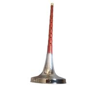 Instrument Reed Suona,Chinese Folk Wind Musical,Suona For Beginners Folded Edge Bowl Rosewood Pole Professional Playing Suona Musical Instrument Adult Traditional Suona Horn Suona Instrument(B flat)