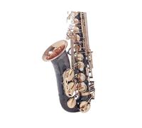 Instrument saxophone Alto E-Fall Saxophone Phosphor Bronze/Antique Frosted/Black Nickel Gold Lacquer Keys/Gold Lacquer(Black Nickel Gold Lacquer Keys)