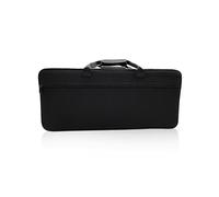 Instrument saxophone Alto Eb Tune Saxophone Brass Musical Instrument Black Silver Lacquer Sax With Case Mouthpiece(Canvas bag)