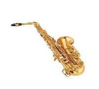 Instrument saxophone Alto Eb Tune Saxophone Brass Musical Instrument Gold Lacquer Sax With Case Mouthpiece(Canvas bag)