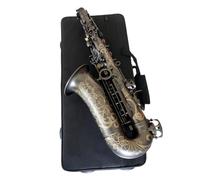 Instrument saxophone Alto Saxophone E flat Matte Black Nickel Plated Professional Musical Instruments Sax