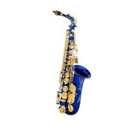Instrument saxophone Alto Saxophone E-Flat Saxophone Instrument Blue Lacquer Gold Lacquer Keys