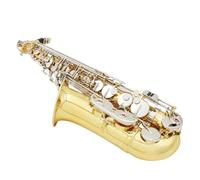 Instrument saxophone Alto Saxophone Leather Box E-flat Alto Adult Gold And Silver Saxophone Wind Instrument