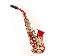 Instrument saxophone B-flat Alto Saxophone Adult Universal Small Alto Bend(Red)