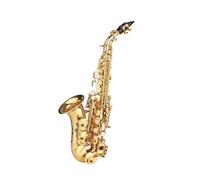 Instrument saxophone Bb Soprano Saxophone Gold Lacquer Brass Sax For Beginners