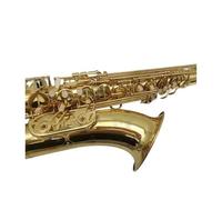 Instrument saxophone Bb Tenor Saxophone Gold Lacquer Yellow Brass Musical Instrument Professional With Case Accessories(Hard pack)
