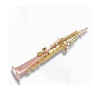 Instrument saxophone Beautiful Sound Quality Phosphorus Copper Bb Soprano Saxophone Professional Mouthpiece & Case