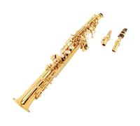 Instrument saxophone Beginner's Grade Exam Upgraded Version Split Soprano Golden B-flat Soprano Straight Saxophone
