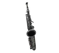 Instrument saxophone Black Nickel Plated Alto Saxophone Eb Flat Brass Tube Abalone Shell Keys Saxophone With Strap Cleaning Cloth Reed Parts