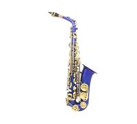 Instrument saxophone Blue Lacquer Full Set Saxophone Alto Saxophone E Flat Beginner Saxophone Complete Set