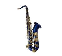 Instrument saxophone Blue Tenor Saxophone Instrument Professional Accessories Bb Tenor Saxophone for Beginner Bands to Play