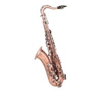 Instrument saxophone Brass Tenor Saxophone Instrument Professional Bb Saxophone With Cleaning Cloth Glove Reed Back Mouthpiece Accessories(Rose gold)
