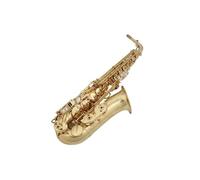 Instrument saxophone Curved Professional Alto Saxophone B Flat Brass Sax Mouthpiece(Canvas bag)
