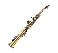 Instrument saxophone Easy Use Saxophone Straight Tube B Down Carved Saxophone Wind Instrument Set Accessories