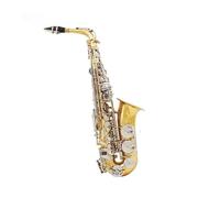 Instrument saxophone Eb Alto Saxophone Gold E Flat Sax Musical Woodwind Instrument With Leather Case Reeds Parts