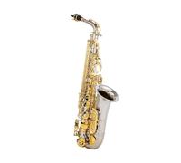 Instrument saxophone Eb Alto Saxophone Wind Instrument Beginner Adult Professional Performance Grade Saxophone Full Set Of Accessories(Silve)