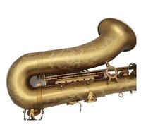 Instrument saxophone Fine workmanship tenor saxophone Golden tenor saxophone Complete accessories Mouthpiece and case(Hard pack)
