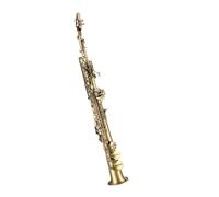 Instrument saxophone Gold High Pitched Saxophone Straight Tube B Down Carved Saxophone Professional Play Wind Instrument Set Accessories