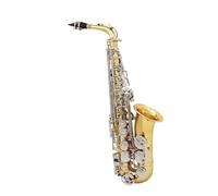 Instrument saxophone Gold Silver Alto Saxophone E Flat Alto Sax Woodwind InstrumentSax Part For Beginner Student
