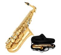 Instrument saxophone Golden Colore Key Alto Saxophone E Flat Brass Tube Abalone Shell Keys Saxophone With Strap Reed Accessories