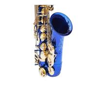 Instrument saxophone Golden Saxophone E Flat Alto Saxophone Super Playing Musical Instruments Mouthpiece(Light yellow)
