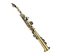 Instrument saxophone High Pitched Straight Tube B Down Carved Saxophone Professional Play Brass Saxophone Wind Instrument Set Accessories