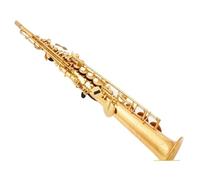 Instrument saxophone Lacquered Gold Soprano Saxophone Music Instrument B Flat Soprano Saxophone With Case Professional