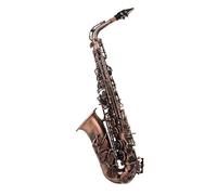 Instrument saxophone Multicolor styles Alto Saxophone Eb Brass Body Carved Keys White Shell Keys Saxophone(Antique)