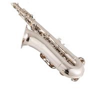 Instrument saxophone Nickel silver plated B flat tenor saxophone Western wind instrument adult beginner grading test