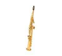 Instrument saxophone One-piece treble gold B flat soprano straight saxophone instrument beginner level test