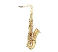 Instrument saxophone Professional Bb Tenor Saxophone Brass Lacquered Gold B Flat Sax Musical Woodwind Instrument(Style 3 set)