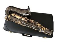 Instrument saxophone Professional E Flat Musical Instrument Black Saxophone Brass Pearl Buttons With Mouthpiece
