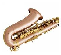 Instrument saxophone Professional Eb Alto Saxophone Phosphor Bronze Copper Gold Lacquer Key Alto Sax With Accessories