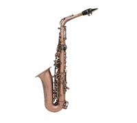 Instrument saxophone Professional Red Bronze Bend Eb E-flat Alto Saxophone Sax Abalone Shell Key Carve Pattern With Case Gloves