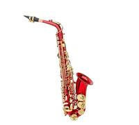 Instrument saxophone Saxophone Eb Alto Saxophone Red For Beginners Adults Sax Reed Strap Gloves Accessories