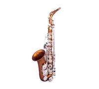 Instrument saxophone Saxophone instrument performance-level alto E-flat hemp silver key professional grading series(Vintage bare copper)