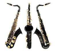 Instrument saxophone Saxophone Set Black Gold Tenor Saxophone B Flat Saxophone Student Beginner With Updated Portable Case