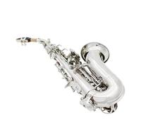Instrument saxophone Silver Soprano Saxophone B Flat Soprano Sax Woodwind Instrument Sax Part For Beginner Student
