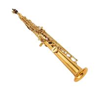 Instrument saxophone Soprano Saxophone B Flat Gold Lacquer Body Instrument Professional Saxophone With Case Accessories