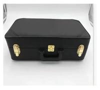 Instrument saxophone Soprano Saxophone BB Flat Straight Black Lacquered Body Musical Instrument Professional With Case Accessories(Leather bag)