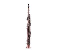 Instrument saxophone Straight Bb Soprano Saxophone Sax Red Bronze Woodwind Instrument With Case Gloves Brush