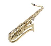 Instrument saxophone Tenor Saxophone Cyan Antique Engraved Pattern Saxophone Abalone Shell Keys With Reed Gloves