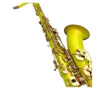 Instrument saxophone Tenor Saxophone Light Green Lacquer Professional Tenor Sax With Case Reeds Neck Mouthpiece