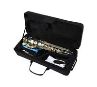 Instrument saxophone Tone Is Rich Brass Engraved E-Flat Alto Saxophone Sax Abalone Shell Buttons Wind