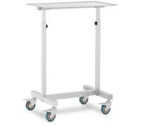 Steinberg Systems Instrument Trolley - mobile - 60 x 40 cm - height adjustable - stainless steel / rubber SBS-LF-151