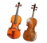 Instrument Violin Antique Hand Acoustic Violin European Spruce Top Maple Back 4/4 Size Violino Bridge Case SET