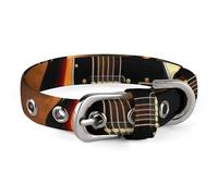 Instrumental Guitar Dog Collar, Soft Comfortable Pet Collar for Small & Medium Dogs, Adjustable Durable Cat Collars for Puppies