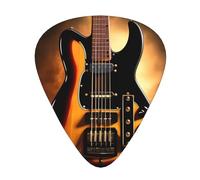 Instrumental Guitar Guitar Picks 12 Pack Assorted Thickness-0.46mm 0.71mm 0.96mm Thin Medium Heavy Picks for Acoustic Electric Guitar Ukulele