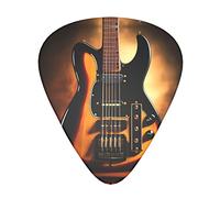 Instrumental Guitar Guitar Plectrums Classical Triangle Bass Acoustic And Electric Guitar Plectrums For Guitarists 12 Pieces